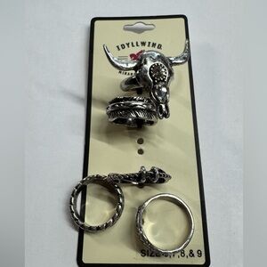 Idyllwind Western Silver Ring Collection